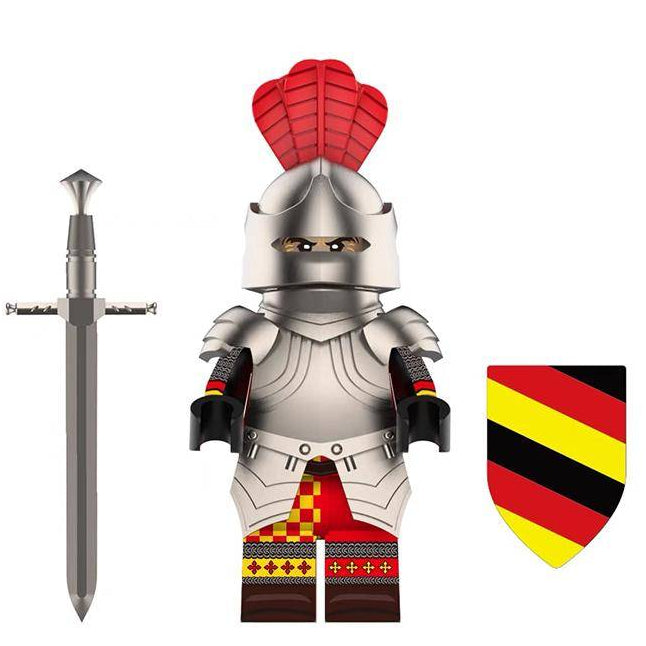 England Noble Knight From Medieval Knight Custom Minifigure1
