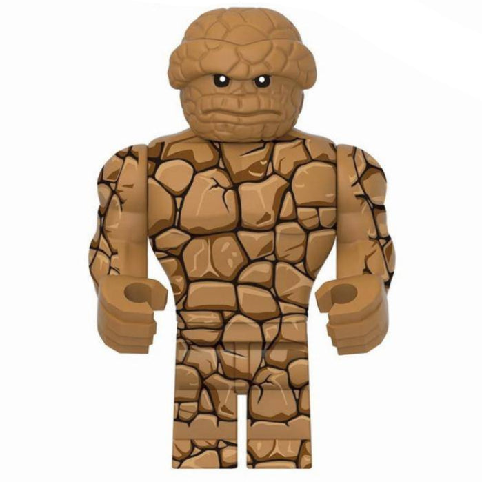 Thing (Fant4stic) Fantastic Four Custom Marvel Superhero Minifigure1