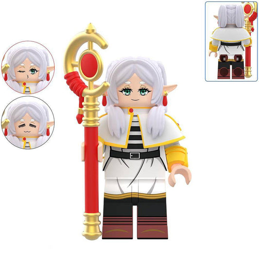 Frieren From Beyond Journey's End Custom Anime Minifigure1