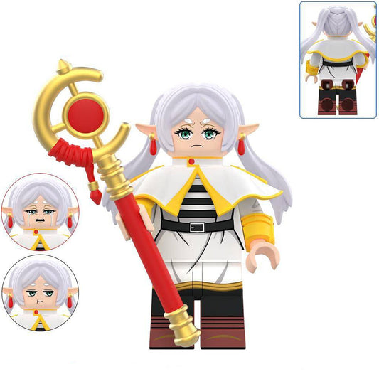 Frieren From Beyond Journey's End Custom Anime Minifigure1