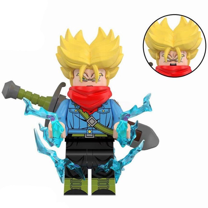 Trunks From Dragon Ball Z Custom Minifigure1