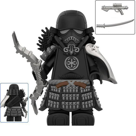Black Samurai Stormtrooper custom Star Wars Minifigure1
