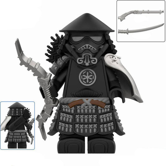 Black Samurai Stormtrooper custom Star Wars Minifigure1