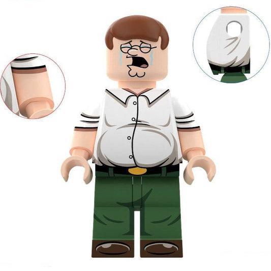 Peter Griffin From Family Guy Custom Minifigure1