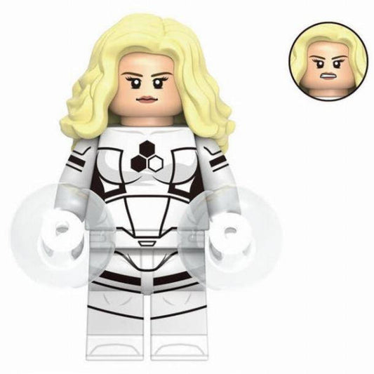 Invisible Woman (Fantastic 4) (Future Foundation) Custom Marvel Superhero Minifigure1