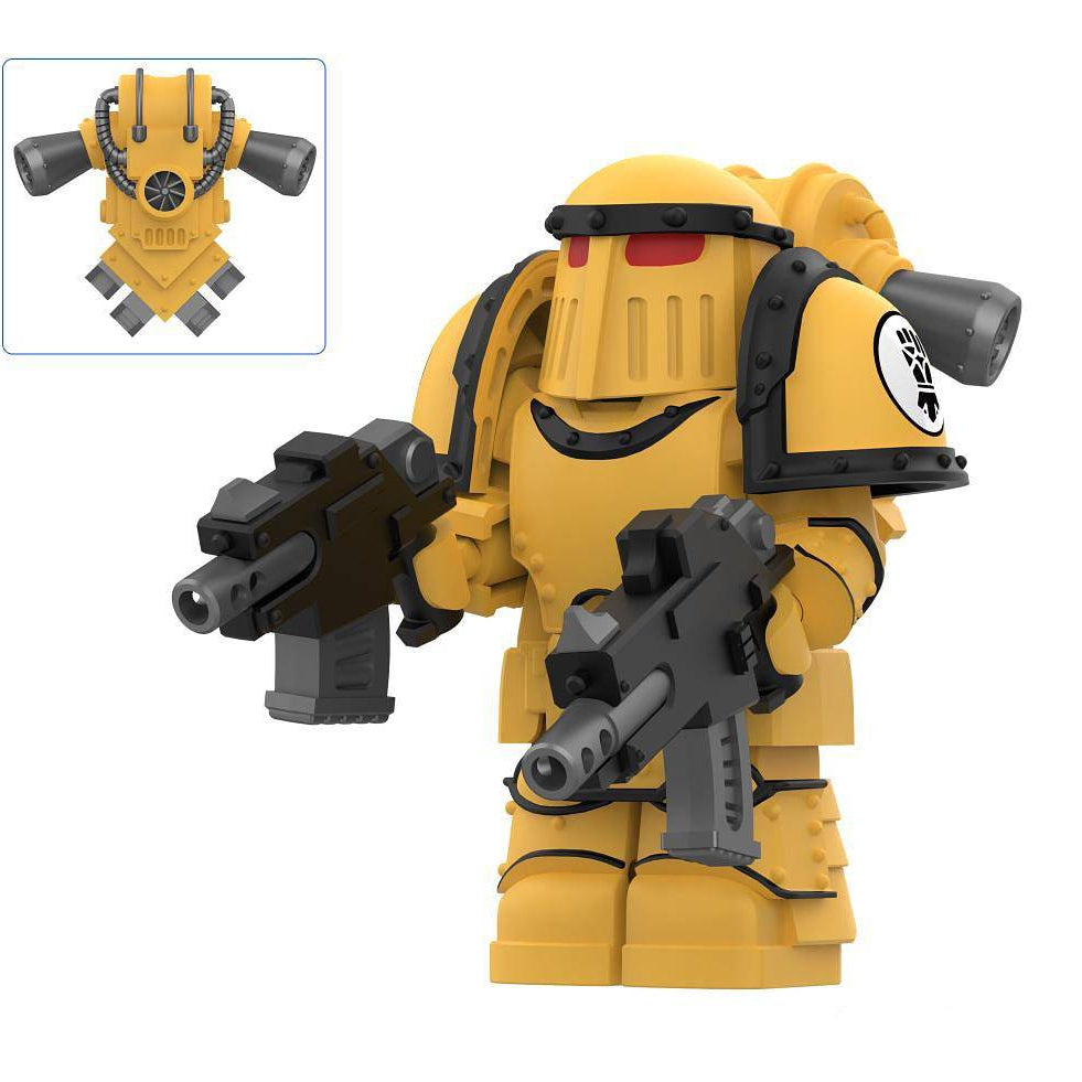 Imperial Fists From Warhammer 40K Minifigure1