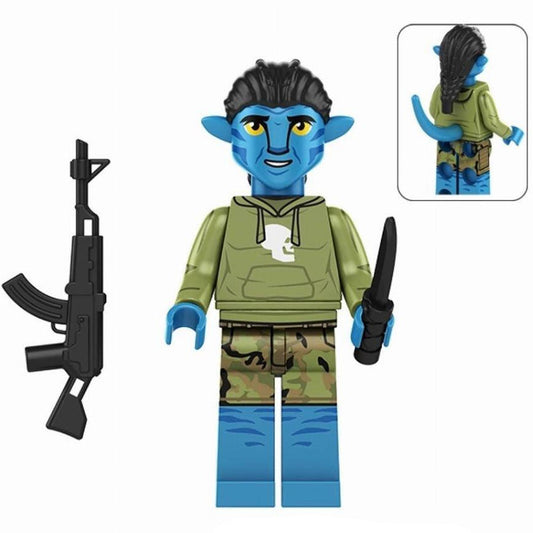 Miles Quaritch From Avatar Fire and Ash Custom Minifigure1
