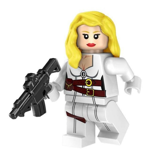 Agent 13 (Sharon Carter) Custom Marvel Superhero Minifigure1