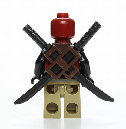 Deadpool Casual Custom Marvel Superhero Minifigure4