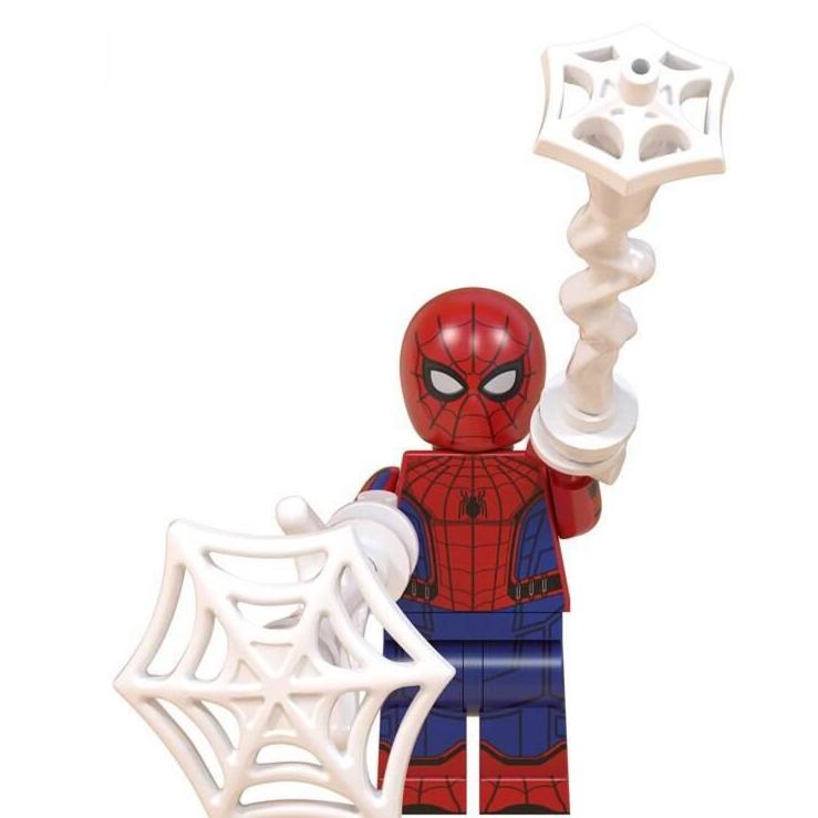 Spider-Man (Civil War) Custom Marvel Superhero Minifigure1