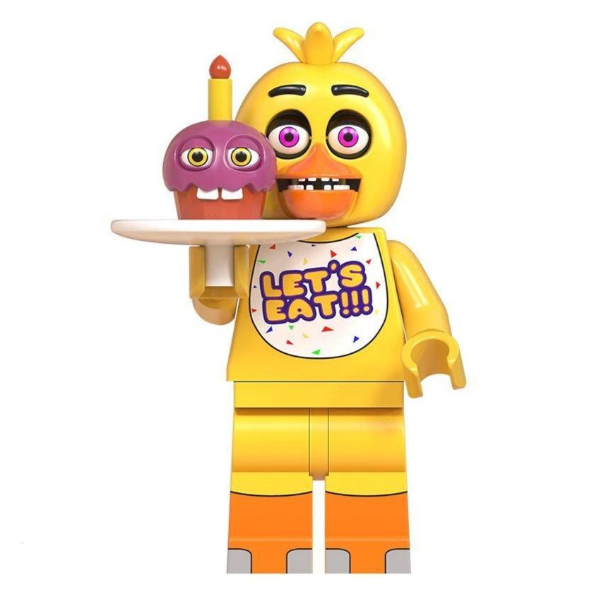 Chica from Five Nights at Freddy's Custom Horror Minifigure1