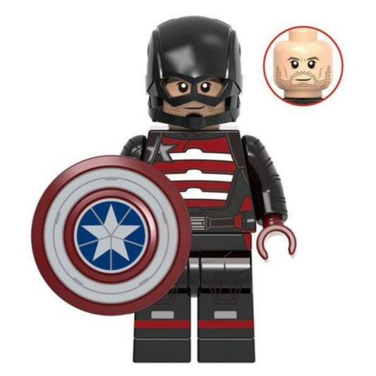 US Agent John Walker Custom Marvel Superhero Minifigure1