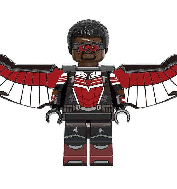 Falcon (The Falcon and The Winter Soldier) Custom Marvel Superhero Minifigure1