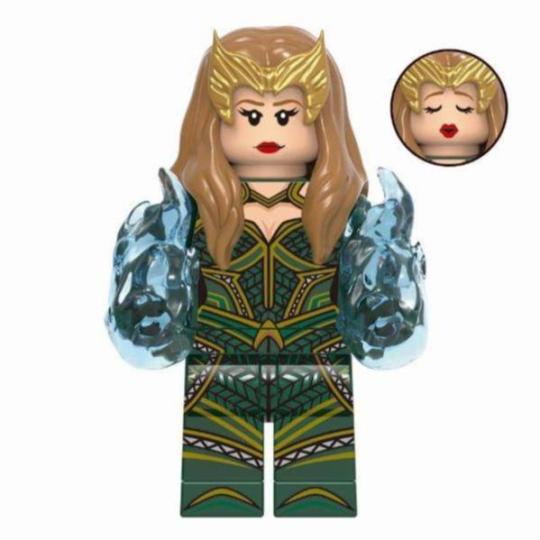 Mera (Aquaman) Custom DC Comics Superhero Minifigure1