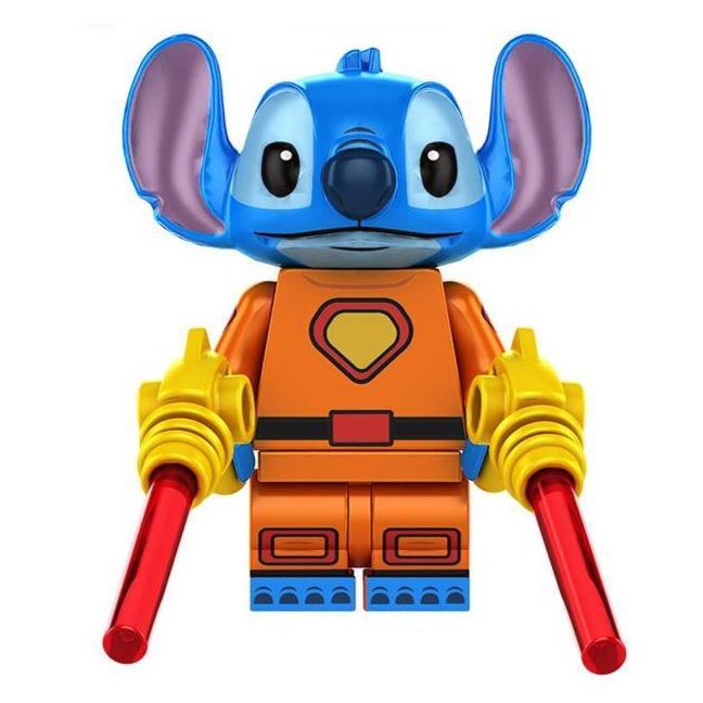 Stitch (Prison Shirt) from Lilo & Stitch Custom Minifigure1