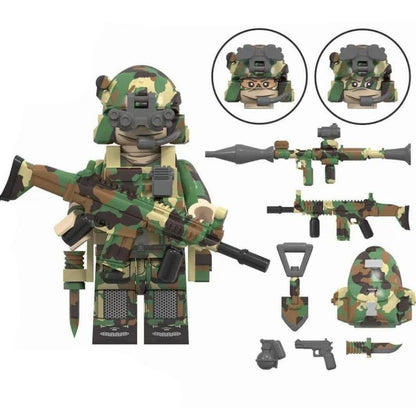 KSK Special Forces Soldier Custom Military Minifigure2