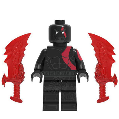 Kratos (Fear Kratos) God of War Custom Video Game Minifigure2