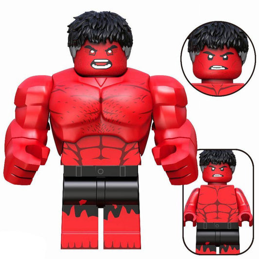 Red Hulk (Brave New World)  Custom Marvel Superhero Minifigure1