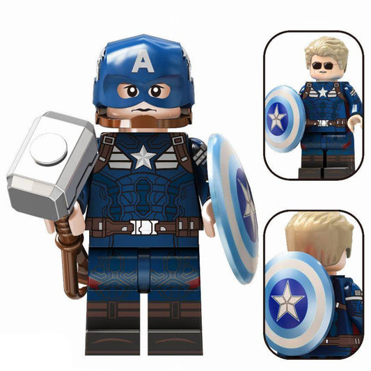 Captain America (Winter Soldier) (Stealth Suit) Custom Marvel Superhero Minifigure1