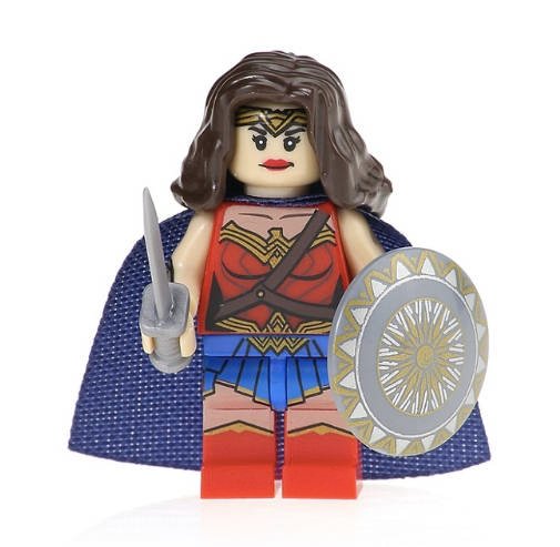 Wonder Woman Warrior Battle DC Comics Superhero Minifigure1