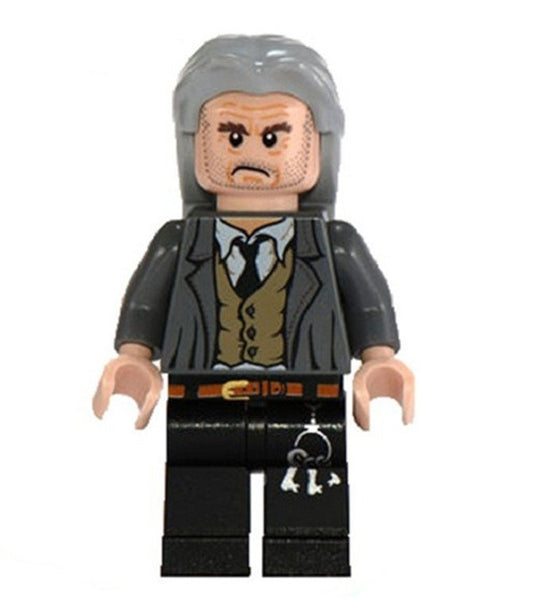 Argus Filch custom Harry Potter Series Minifigure Hogwarts Caretaker1