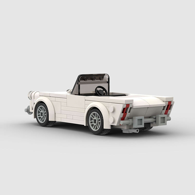 Vintage Convertible Custom Car MOC4
