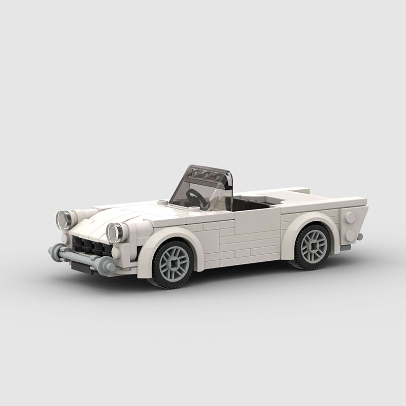 Vintage Convertible Custom Car MOC1