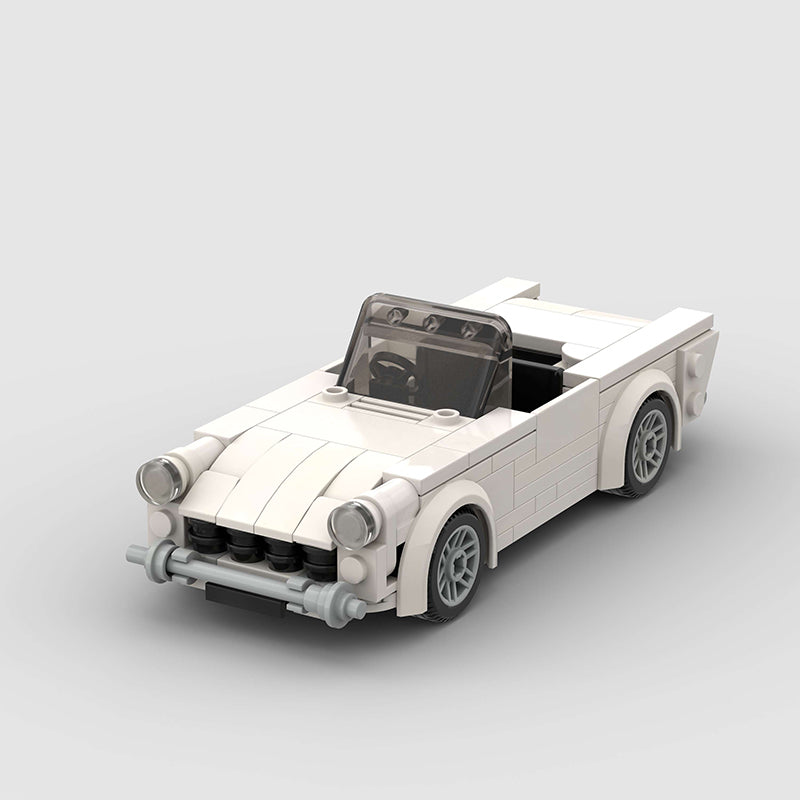 Vintage Convertible Custom Car MOC3
