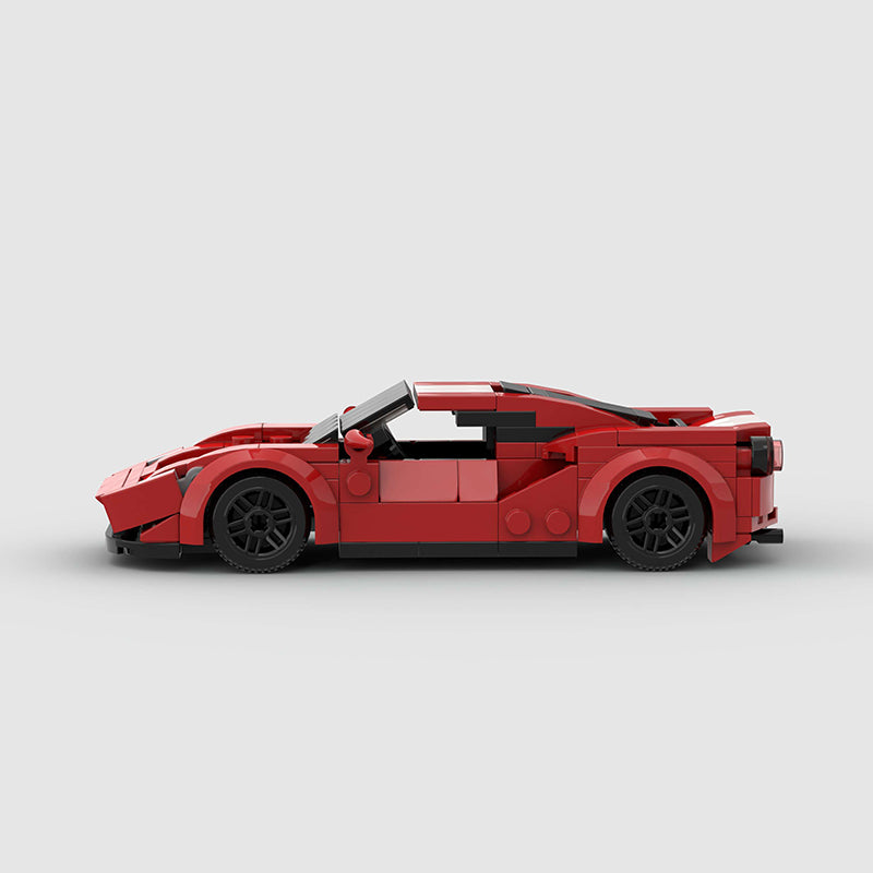 Ferarri 488 Pista Custom Car MOC5