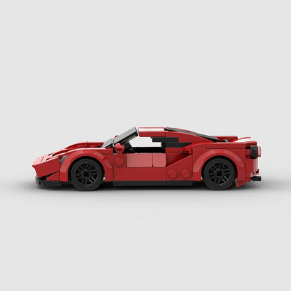 Ferarri 488 Pista Custom Car MOC5