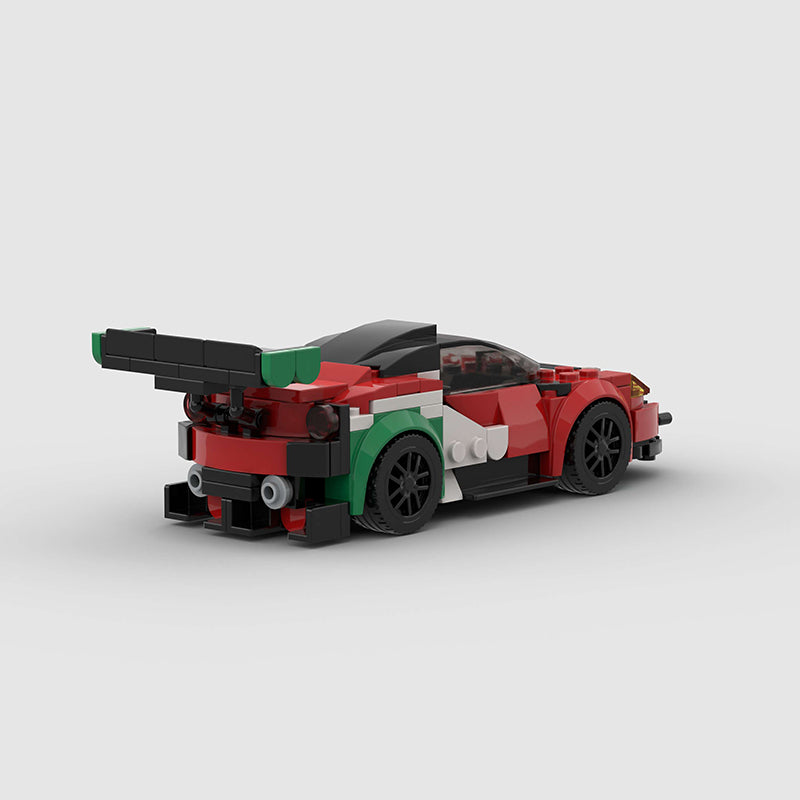 Ferrrari 488 Custom Car MOC6