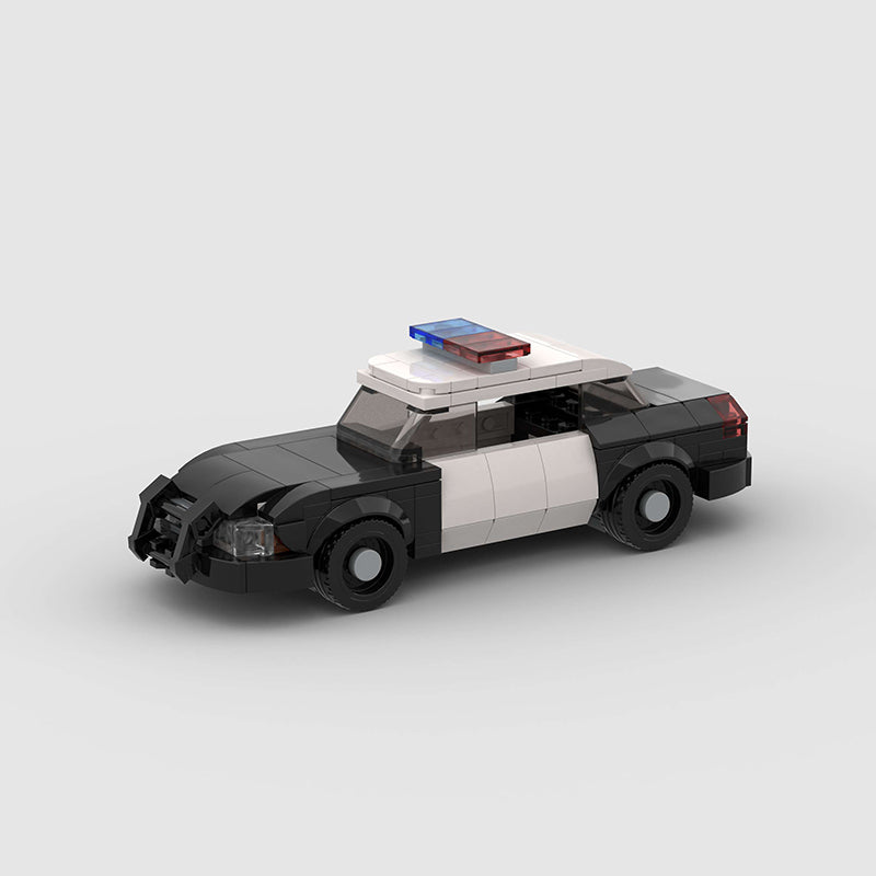 Ford Crown Victoria Police Car Custom Car MOC1