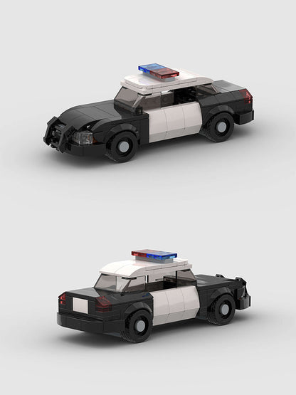 Ford Crown Victoria Police Car Custom Car MOC7