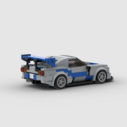 Nissan Skyline R34 Car MOC2