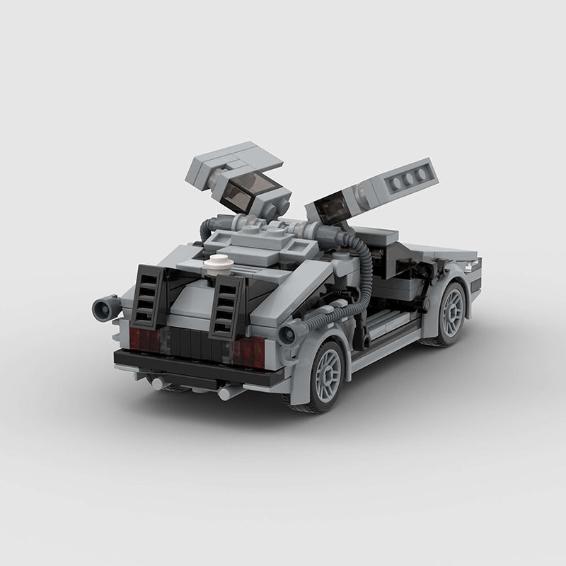 DeLorean Time Machine from Back to the Future Custom Car MOC8