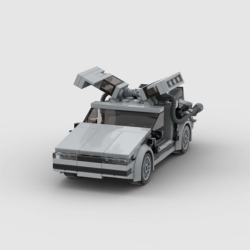 DeLorean Time Machine from Back to the Future Custom Car MOC2