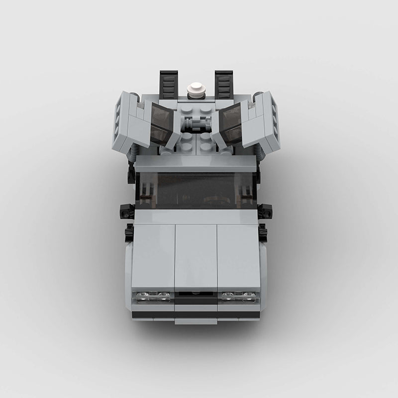 DeLorean Time Machine from Back to the Future Custom Car MOC5