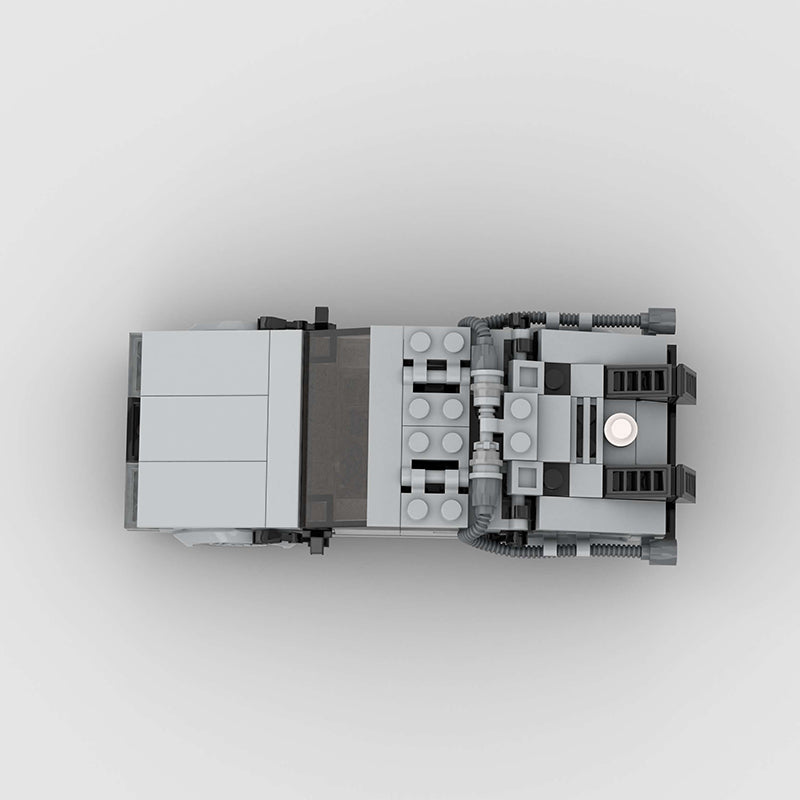 DeLorean Time Machine from Back to the Future Custom Car MOC6