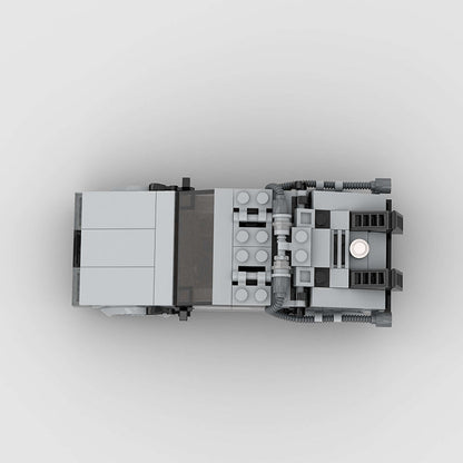 DeLorean Time Machine from Back to the Future Custom Car MOC6
