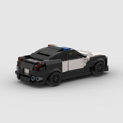 Police Patrol Car Custom Car MOC4