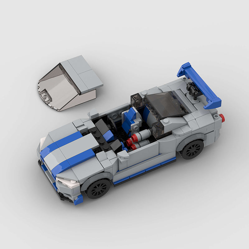 Nissan Skyline GTR R34 Custom Car MOC8