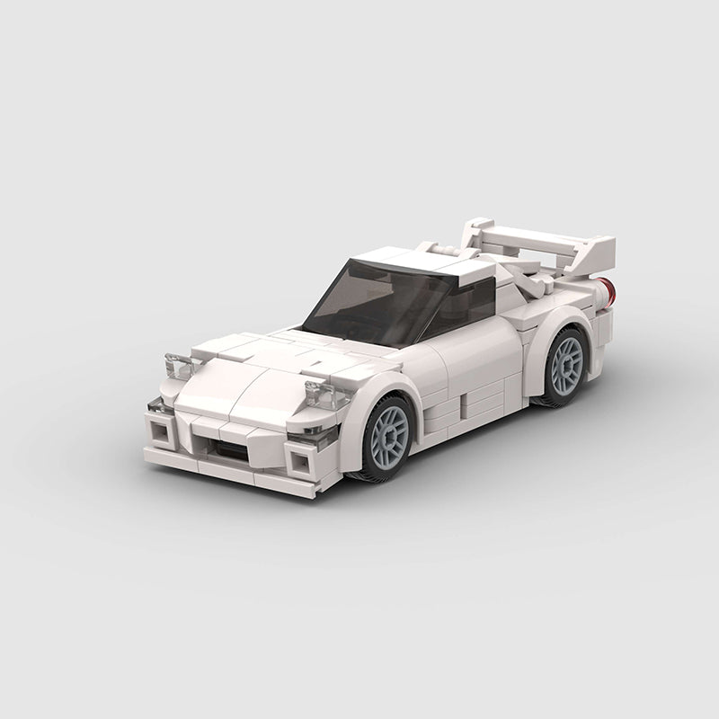 Mazda RX-7 White Custom Car1