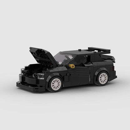 Ford Escort Cosworth Black Custom Car MOC9