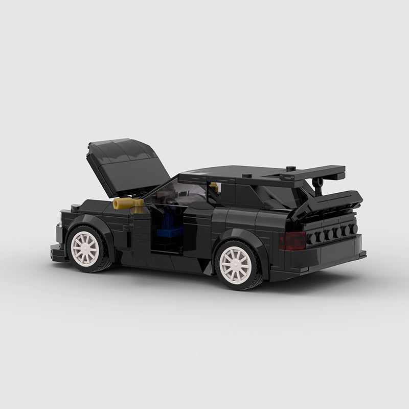 Ford Escort Cosworth Black Custom Car MOC10