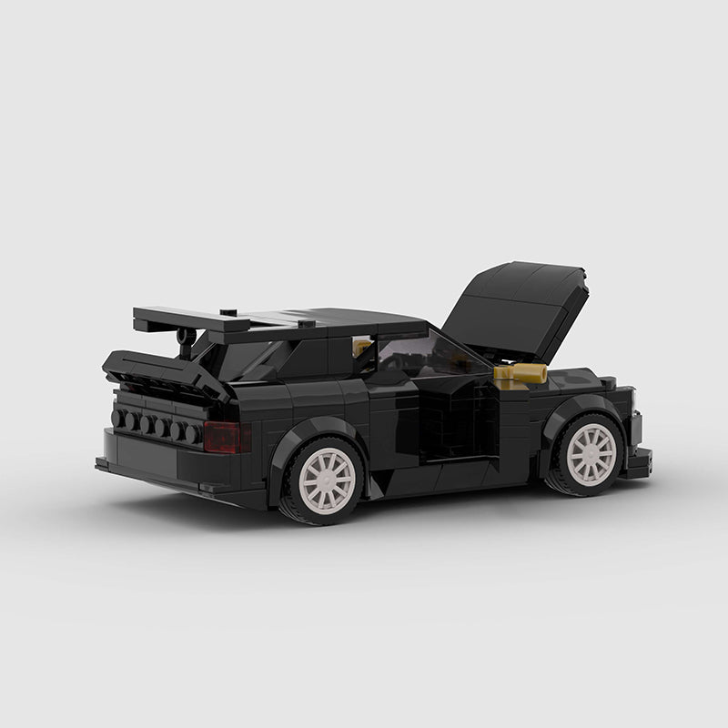 Ford Escort Cosworth Black Custom Car MOC11