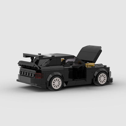 Ford Escort Cosworth Black Custom Car MOC11