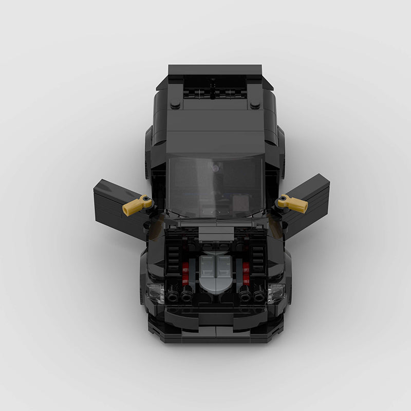Ford Escort Cosworth Black Custom Car MOC12