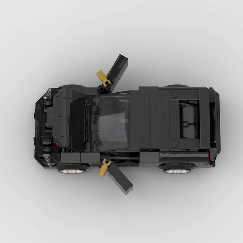 Ford Escort Cosworth Black Custom Car MOC13