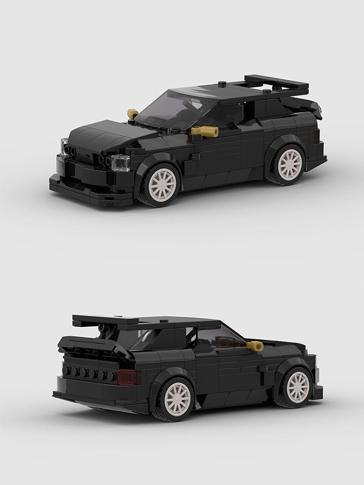Ford Escort Cosworth Black Custom Car MOC14
