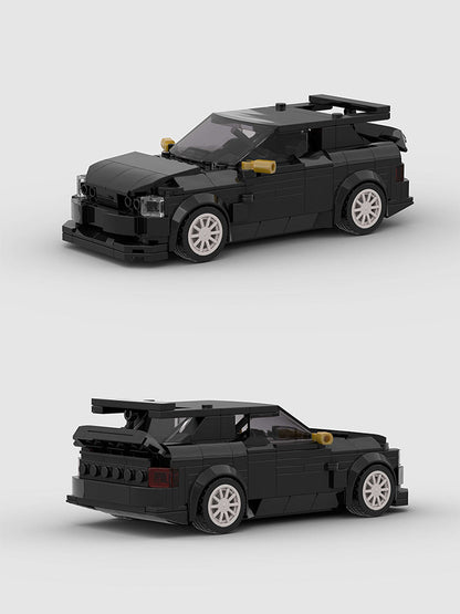 Ford Escort Cosworth Black Custom Car MOC14